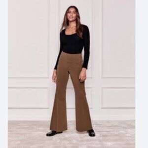 Summersalt Everyday‎ High Waist Flare Brown Pants